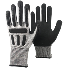 NMSAFETY cut resistant high impact protective gloves